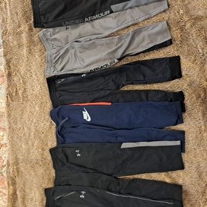 6 pairs boys athletic pants size 6